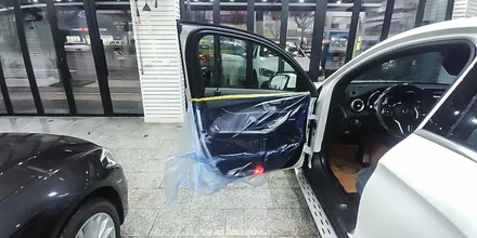 벤츠 GLC300 쿠페 3M NR 반사썬팅으로 비쥬얼 끝판왕 설정 / 남동구 구월동