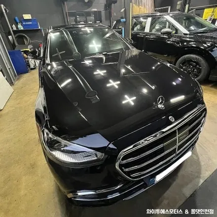 벤츠 S450  글라스틴트 선셋 썬팅 & 피아노 트림 / 인천자동차튜닝전문 / 남동구 구월동