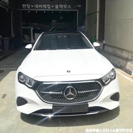 벤츠 E200 AV 글라스틴트 선셋 썬팅 / 인천자동차썬팅전문 / 남동구 구월동