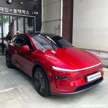 테슬라 모델Y 주니퍼 신차패키지 글라스틴트 펜더 썬팅 /인천신차패키지전문 / 남동구 구월동
