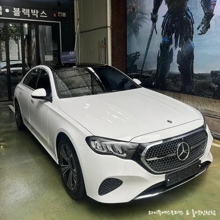 벤츠 E200 AV 글라스틴트 선셋 썬팅 / 인천자동차썬팅전문 / 남동구 구월동