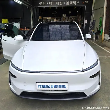T스타일랩 인천) 테슬라 모델Y 3M 크리스탈+CIR 썬팅 / 남동구 구월동