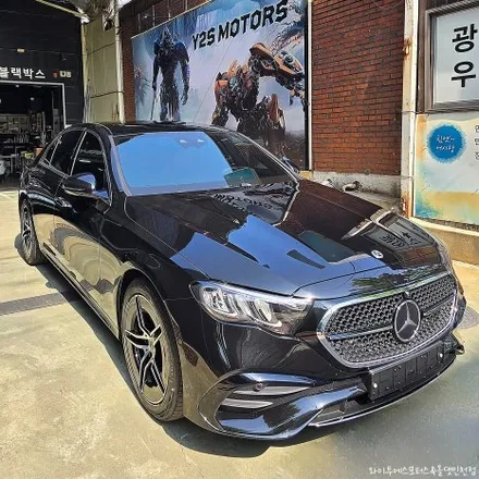 벤츠 E200 브이쿨K 썬팅/ 인천브이쿨공식시공점 / 남동구 구월동