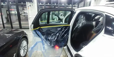 벤츠 GLC300 쿠페 3M NR 반사썬팅으로 비쥬얼 끝판왕 설정 / 남동구 구월동
