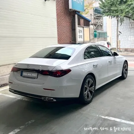 벤츠 E200 AV 브이쿨K 인천 썬팅 잘하는곳 와이투에스 모터스 / 남동구 구월동