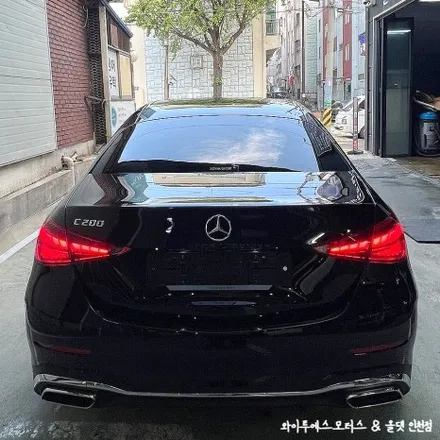 벤츠 C200 AMG line 인천 후퍼옵틱 프나세+클래식 썬팅 / 남동구 구월동