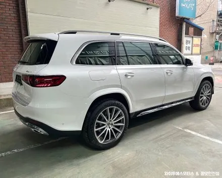 벤츠 GLS450 선셋 썬팅 & 전동사이드스텝 / 인천글라스틴트썬팅 / 남동구 구월동