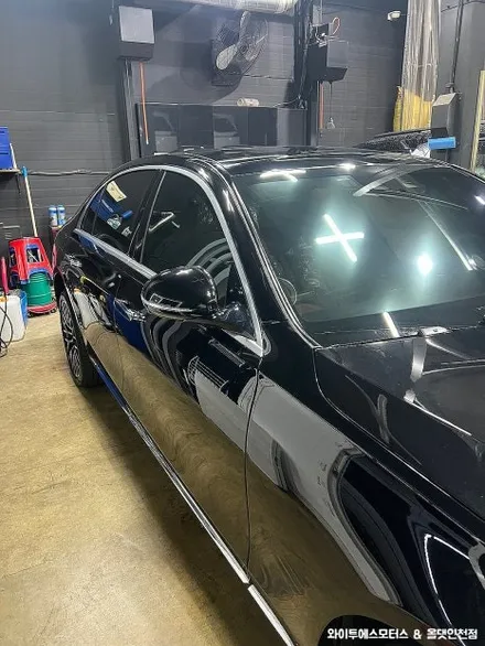 벤츠 S450  글라스틴트 선셋 썬팅 & 피아노 트림 / 인천자동차튜닝전문 / 남동구 구월동