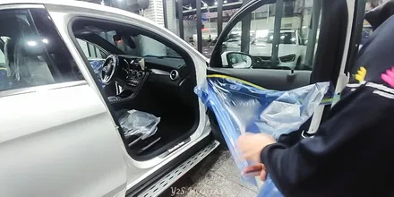 벤츠 GLC 쿠페 3M NR 반사필름작업으로 열차단 대비 / 남동구 구월동
