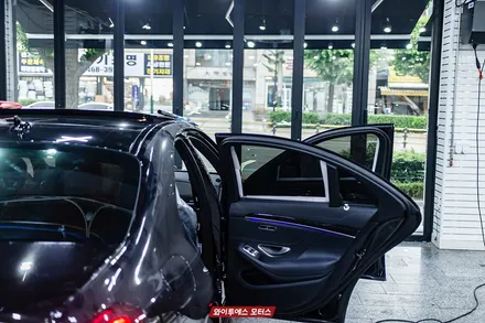 글라스틴트 등급 선셋 열차단썬팅으로 느끼는 Benz S350d / 남동구 구월동