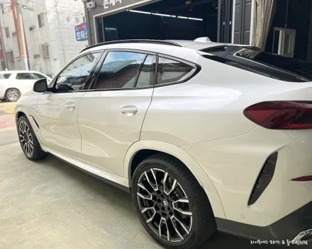 BMW X6 썬팅은 블락포디 비바 스카이블루 ! / 인천자동차썬팅전문 / 남동구 구월동