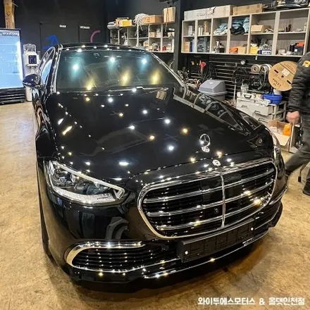 벤츠 S450  글라스틴트 선셋 썬팅 & 피아노 트림 / 인천자동차튜닝전문 / 남동구 구월동