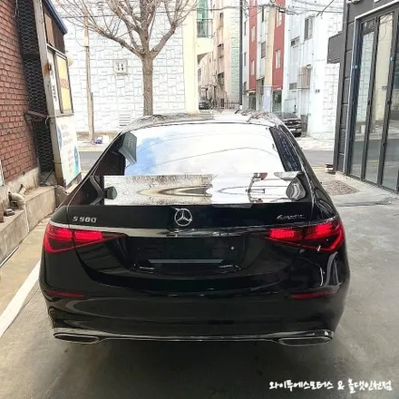 벤츠 S450 후퍼옵틱 프나세 썬팅 / 인천썬팅전문 / 남동구 구월동