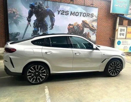 BMW X6 글라스틴트 레이니블루 썬팅+랩핑+유광PPF / 남동구 구월동