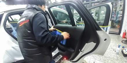 벤츠 GLC300 쿠페 3M NR 반사썬팅으로 비쥬얼 끝판왕 설정 / 남동구 구월동
