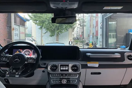 벤츠 지바겐 G63 루마 버텍스 500 인천 썬팅 / 전동 사이드스텝 / 순정 후방 블랙박스 시공 / 남동구 구월동