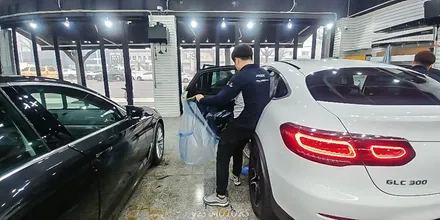 벤츠 GLC300 쿠페 3M NR 반사썬팅으로 비쥬얼 끝판왕 설정 / 남동구 구월동
