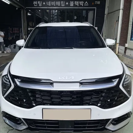스포티지 NQ5 썬팅 유리막코팅 올댓오토모빌 시공 후기 / 남동구 구월동