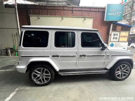 벤츠 지바겐 G63 글라스틴트 레이니블루 썬팅 & 지바겐순정후방카메라 & 지바겐 전동사이드스텝 작업 후기 / 남동구 구월동