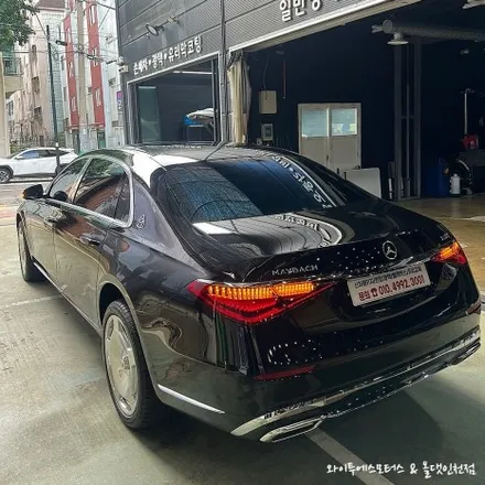 벤츠 마이바흐 S580 글라스틴트 로데 썬팅 / 인천수입차썬팅전문 / 남동구 구월동