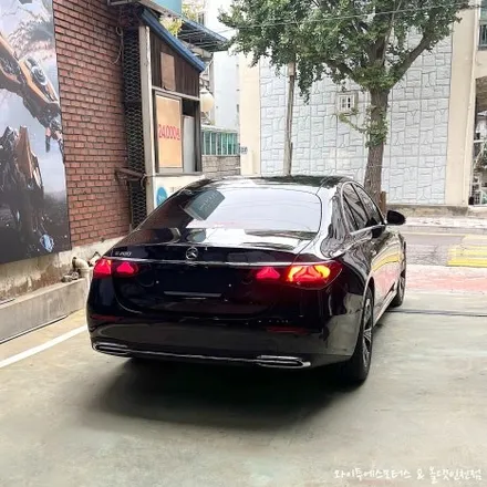 벤츠 E200 AV 글라스틴트 선셋 썬팅 / 인천자동차썬팅전문 / 남동구 구월동