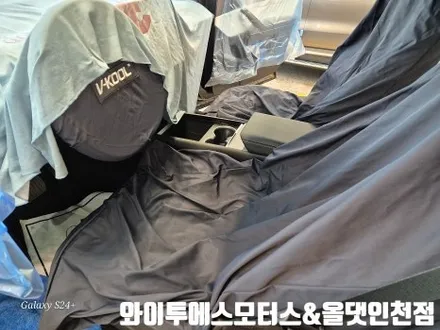 테슬라 주니퍼 신차패키지 하버캠프 세라믹본드+아이나비Z9900블랙박스 시공 / 남동구 구월동