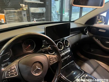 벤츠 C200d 안드로이드 모니터 장착 /인천자동차튜닝전문 / 남동구 구월동