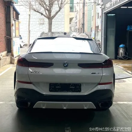 BMW X6 글라스틴트 레이니블루 썬팅+랩핑+유광PPF / 남동구 구월동