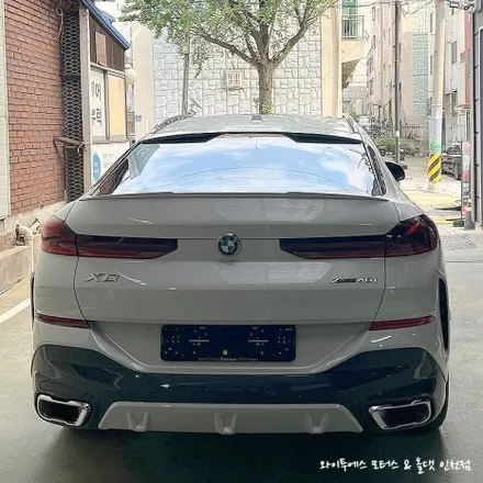 BMW X6 썬팅은 블락포디 비바 스카이블루 ! / 인천자동차썬팅전문 / 남동구 구월동