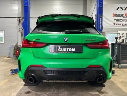 #춘천튜닝 전문점 #배기튜닝 #바디킷 #서스펜션 #브레이크 #YCUSTOM #와이커스텀 - BMW M135I 조금더 스포티하게! 배기사운드 UP 셋팅~