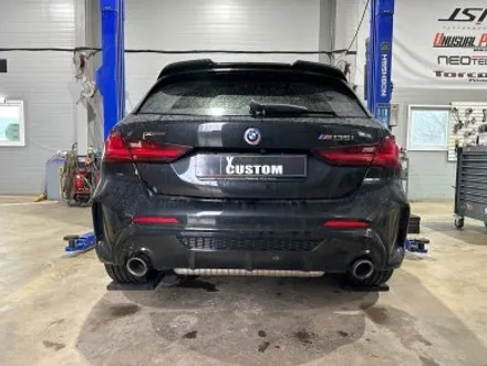 #춘천튜닝 전문점 #배기튜닝 #바디킷 #서스펜션 #브레이크 #YCUSTOM #와이커스텀 - BMW M135I 조금더 스포티하게! 배기사운드 UP 셋팅~