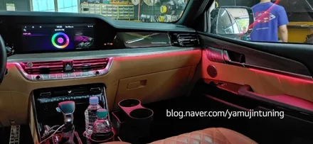 기아 모하비더마스터 실내 비노출 엠비언트 라이트 / 포천, 양주, 의정부, 동두천