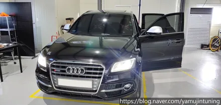 아우디 SQ5 엠비언트, 틈새 매립형으로 완성된 야무진튜닝의 감성 실내무드등 / 포천, 양주, 의정부, 동두천