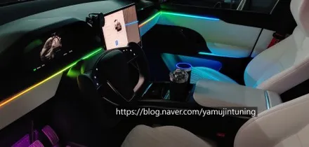 신형 테슬라 모델X 플레드 무빙 엠비언트 글로우모션 전국최초 특허등록 / 포천, 양주, 의정부, 동두천