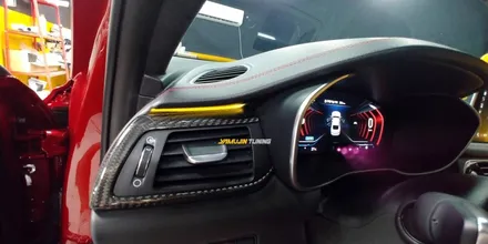 GENESIS G70 엠비언트 라이트 비노출 아크릴 튜닝의 정석 / 포천, 양주, 의정부, 동두천
