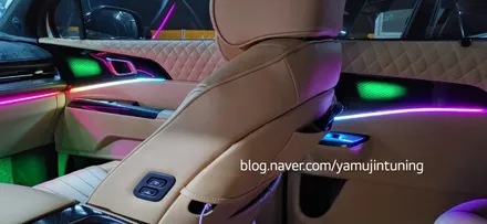 기아 4세대 카니발 KA4 순정연동 비노출 무빙 엠비언트 무드등? 튜닝 / 포천, 양주, 의정부, 동두천