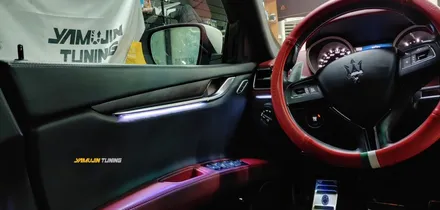 마세라티 기블리에 비노출 아크릴 엠비언트가 주는 엠비언트의 품격 / 포천, 양주, 의정부, 동두천