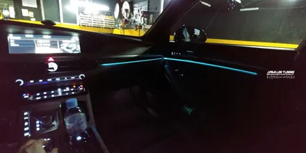 제네시스 G90. EQ900 순정 엠비언트 광량 3배 업그레이드. 인터페이스 연동 (야무진튜닝) / 포천, 양주, 의정부, 동두천