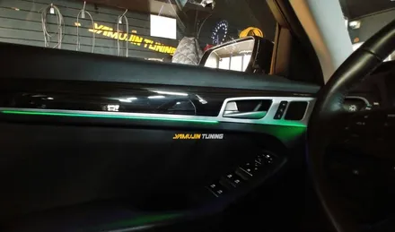 GENESIS G80. DH 비노출 엠비언트 라이트 또 다른 튜닝 ver / 포천, 양주, 의정부, 동두천