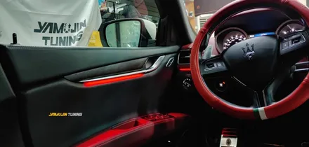 마세라티 기블리에 비노출 아크릴 엠비언트가 주는 엠비언트의 품격 / 포천, 양주, 의정부, 동두천