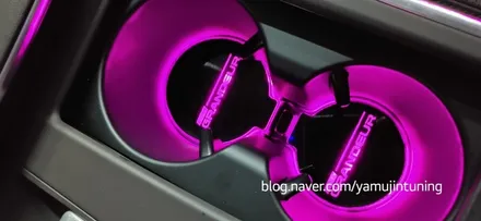 더뉴그랜저 실내 순정연동 엠비언트 무드등 튜닝의 끝 / 포천, 양주, 의정부, 동두천