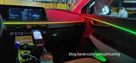 기아 전기차 EV6 순정연동 액티브 무빙 엠비언트 무드등? / 포천, 양주, 의정부, 동두천