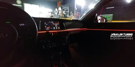 3세대 면발광 풀컬러 엠비언트 라이트. 더뉴 올뉴 K5 실내 무드등 튜닝(야무진튜닝) / 포천, 양주, 의정부, 동두천