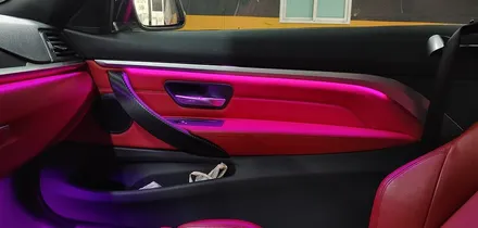 BMW 4시리즈 비노출 아크릴 엠비언트하면 떠오르는 명품 시공점? / 포천, 양주, 의정부, 동두천