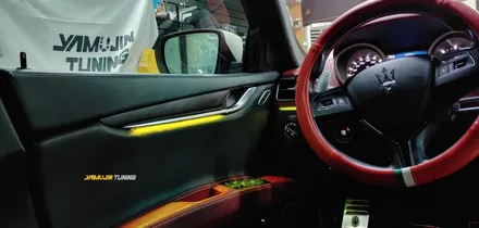 마세라티 기블리에 비노출 아크릴 엠비언트가 주는 엠비언트의 품격 / 포천, 양주, 의정부, 동두천