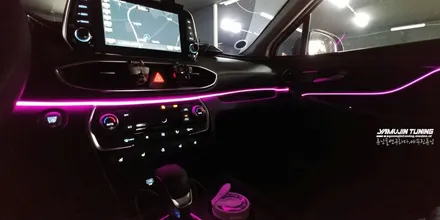 싼타페 TM 인스퍼레이션 튜닝 3세대 RGB 엠비언트 무드등 라이트 (야무진튜닝) KC 인증 / 포천, 양주, 의정부, 동두천