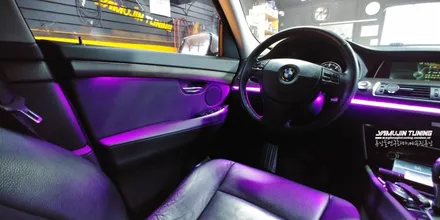 BMW 5시리즈 그란 투리스모 5GT 순정 엠비언트 라이트 밝기 업그레이드 해보자!! / 포천, 양주, 의정부, 동두천