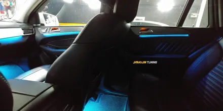 벤츠 실내 엠비언트 라이트 광량 이대로 괜찮나? GLE 무드램프 튜닝 / 포천, 양주, 의정부, 동두천