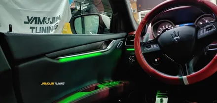 마세라티 기블리에 비노출 아크릴 엠비언트가 주는 엠비언트의 품격 / 포천, 양주, 의정부, 동두천