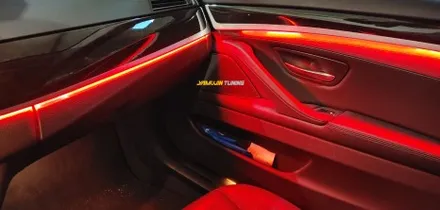 BMW 5시리즈 엠비언트, 비노출 엠비언트는 야무진튜닝 본점이 무지 잘하죠~ BMW 5시리즈 비노출 엠비언 / 포천, 양주, 의정부, 동두천